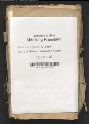 Königliche Reskripte, Kabinettsordres und Rapporte (Originale)