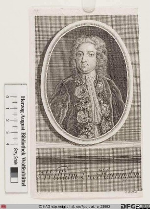 Bildnis William Stanhope, 1742 1. Earl of Harrington