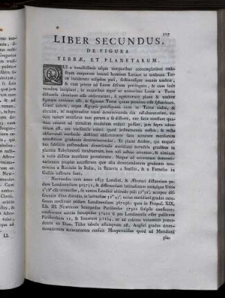 Liber Secundus. De Figura Terrae, Et Planetarum.