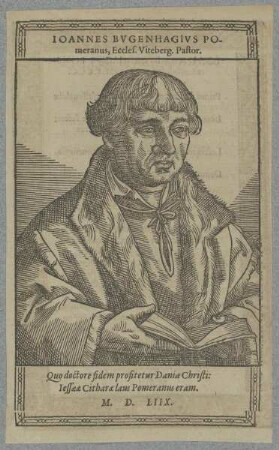 Bildnis des Ioannes Bvgenhagivs