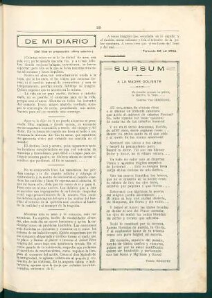 De mi diario : (Del libro en preparación "Alma adentro")