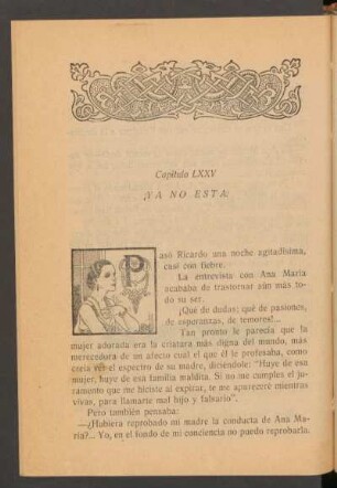 Capítulo LXXV - ¡Ya no está!