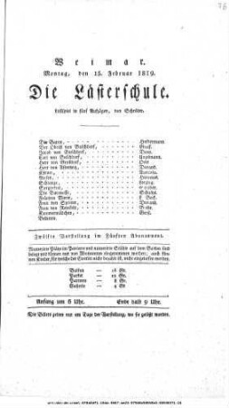 Die Lästerschule