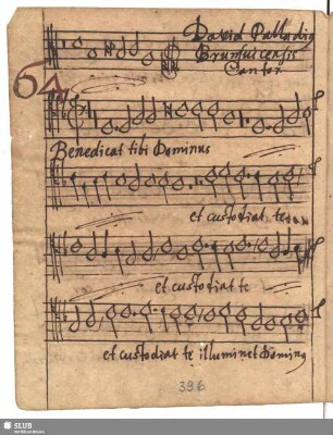 64. Palladius, David: Benedicat tibi Dominus