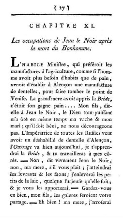 Chapitre XI. - Chapitre XX.