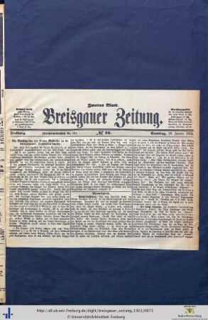 19.01.1901 (Zweites Blatt)
