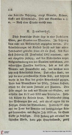 II: Frankenthal