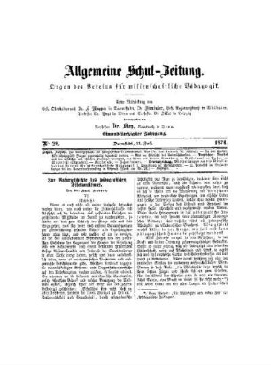 Zur Naturgeschichte des pädagogischen Dilettantismus : (Schluß)