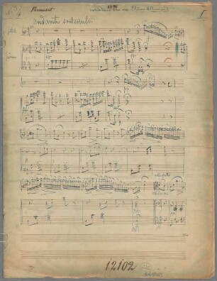 Variations; F; fl, pf - BSB Mus.Schott.Ha 13089-2