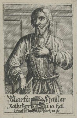 Bildnis des Martin Haller