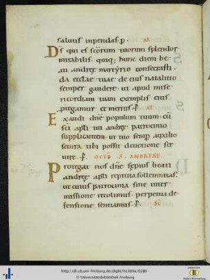 [141v - 147r] Commune sanctorum und Dedicatio ecclesiae.