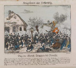 Sieg der österreichischen Truppen bei Oeversee (6.2.1864)