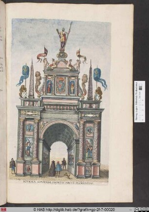 SCHEMA ADVERSAE FRONTIS ARCVS FLORENTINI.