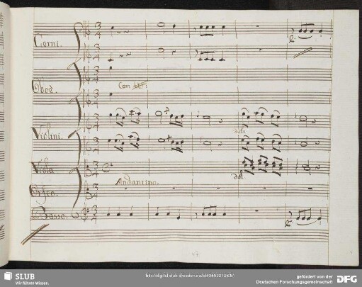 Cavatina: Cerco il mio ben così