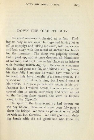 Down the Oise: to Moy