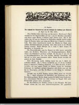 18. Die Schlacht bei Armentières und die Kämpfe bei Bailleul und Meteren