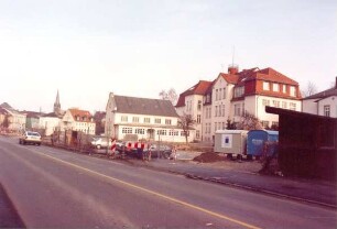 Ist - Zustand der Paulinenstraße des oberen Teils. Detmold. Paulinenstr. Papierabzug