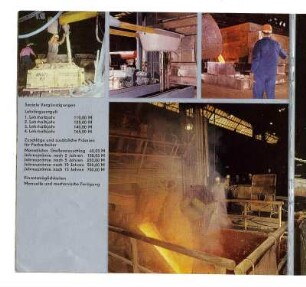 Prospekt: VEB Schwermaschinenbau Lauchhammerwerk, Bagger-, Förderbrücken- und Gerätebau
