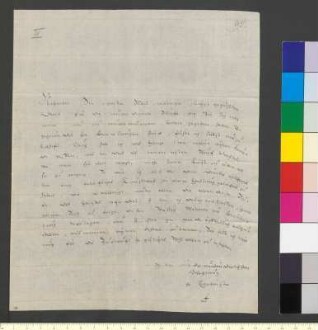 Brief von Falk, Johannes Daniel an Goethe, Johann Wolfgang von