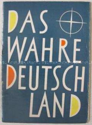 Reich illustrierte Propagandaschrift des Ausschusses für Deutsche Einheit über die DDR