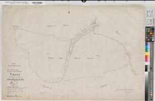 Hesselbach (Laasphe), Teilung Hesselbach, Urkarte II Flur 1