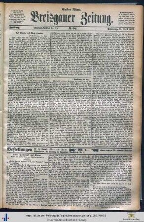 25.04.1897 (Erstes Blatt)
