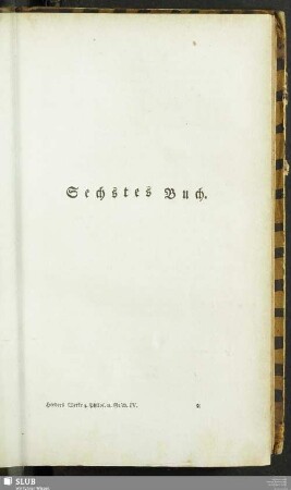 Sechtes Buch