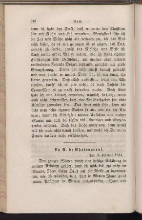 Den 3. Februar 1834.
