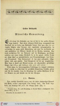 1. Männliche Gewandung