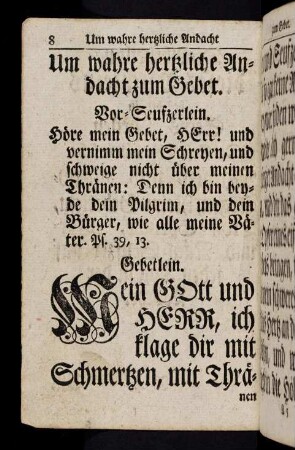 7-20, Um wahre herzliche Andacht zum Gebet...