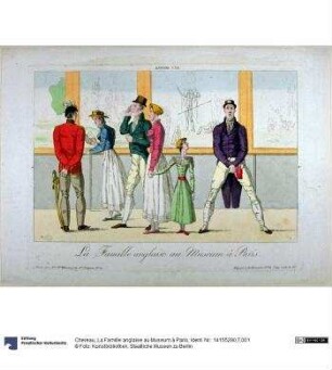 La Famille anglaise au Museum à Paris