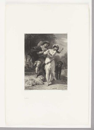 Coquetterie, Tafel 103 aus: "Les Artistes Anciens et Modernes", Band 5, Paris 1848–62