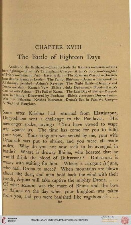 The Battle of Eighteen Days