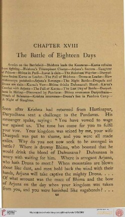 The Battle of Eighteen Days