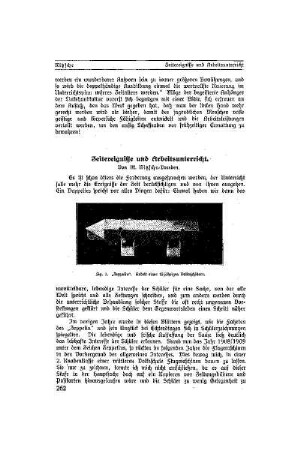 Zeitereignisse und Arbeitsunterricht