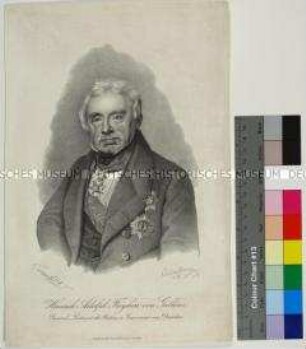 Porträt des Heinrich Adolf Freiherr von Gablenz