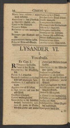 Lysander VI.