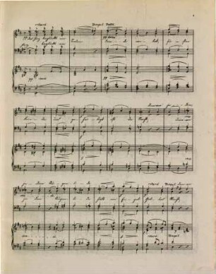 Hymnus : Frisch auf zum Singen ; (nach d. Ged. Nacht u. Sonnenaufgang von J. Stolze) ; [für Männerchor mit Instrumentalbegl.]