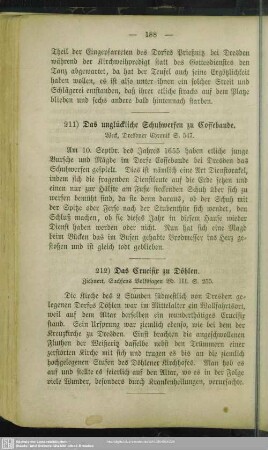 212. Das Crucifix zu Döhlen