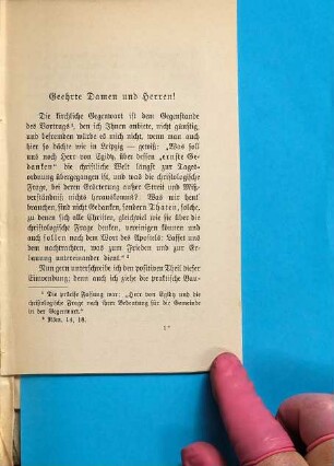 Herr von Egidy und die christologische Frage : Ein Vortrag gehalten im Protestantenverein zu Dresden