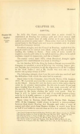 Chapter III. Capital