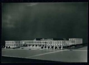 Museen Berlin-Dahlem: Modelluntersuchungen für Erweiterung Museum Dahlem