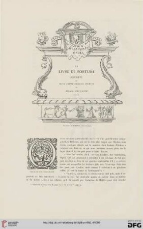 8: Le livre de fortune, [4] : recueil de deux cents dessins inédits