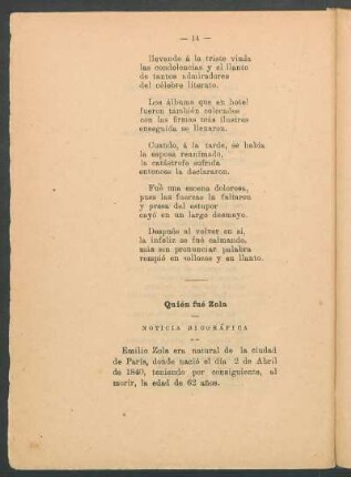Quién fue Zola
