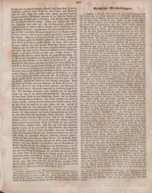 419-420 Kirchliche Mittheilungen