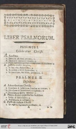 Liber Psalmorum