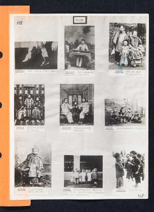 Albumblatt 47 mit Angebotsserie "China"