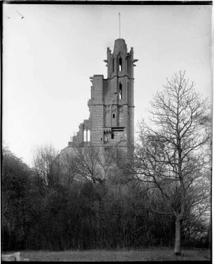 Limburg an der Haardt Klosterruine Limburg Westseite Südturm