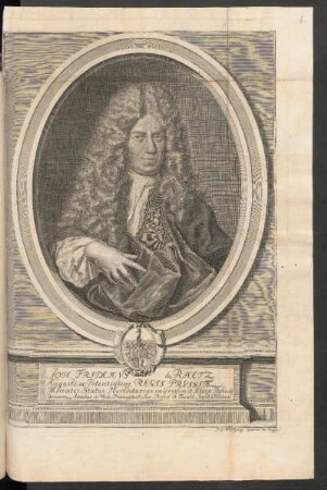 Joh. Fridericus de Rhetz ...