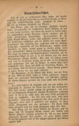 Naturhistorisches